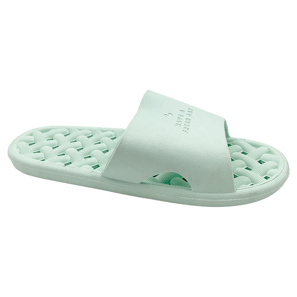 Bathroom slippers leak dragging women's hollow out quick drying anti slip summer indoor home shower without smelly feet cool slippers