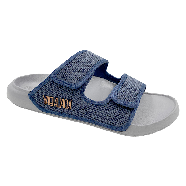 Men's new summer fashionable sandals with anti slip EVA thick sole for wearing on both sides with a sense of stepping on poop