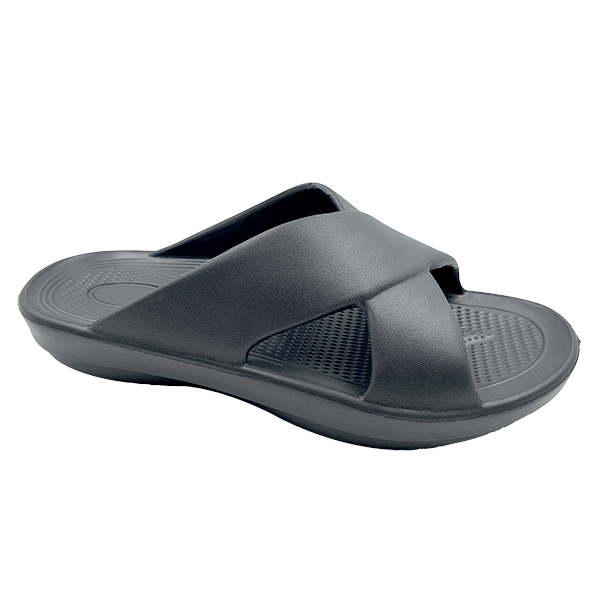 Men's simple and fashionable slippers for outdoor and indoor use anti slip wear-resistant and odorless feet cool slippers