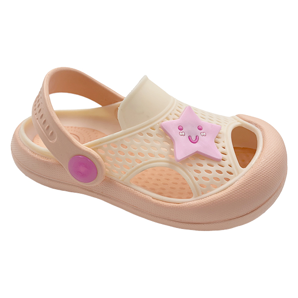 New children's hole shoes cute lightweight soft soled sandals anti slip baby beach shoes
