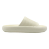 Light yellow EVA thick soled sandals for women's summer outdoor wear with a sense of stepping on poop suitable for indoor home use
