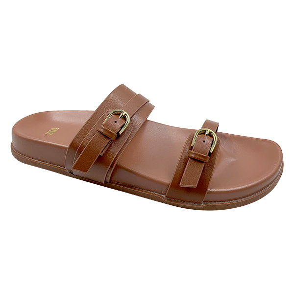 Summer Outerwear 2025 New Thick Bottom Belt Buckle Anti slip Outdoor Vacation Beach One line Cool Slippers for Women