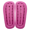 Purple red thick soled two character slippers for women suitable for taking a shower in the bathroom with anti slip soft soles for wearing women's shoes outside