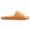 Orange one-piece slippers with anti slip soft sole can be worn externally simple women's slippers