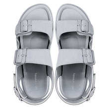Grey men's sandals are casual and versatile shoes for daily wear They are lightweight breathable and can be worn as beach sandals