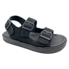 Black men's sandals are casual daily shoes that are lightweight breathable and can be worn as beach sandals