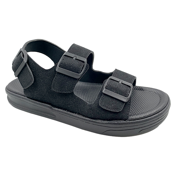 Black men's sandals are casual daily shoes that are lightweight breathable and can be worn as beach sandals