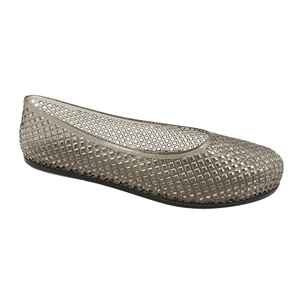 Hollow out jelly shoes women's new style niche design plastic crystal sandals