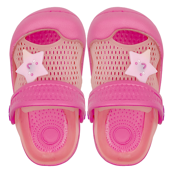 New children's hole shoes cute lightweight soft soled sandals anti slip baby beach shoes
