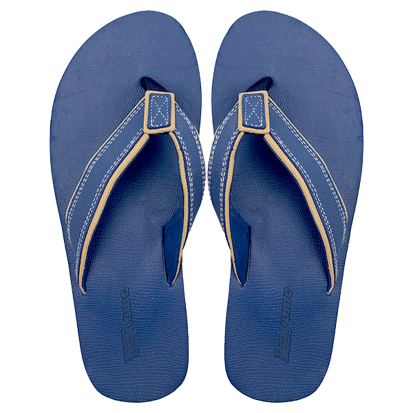 Men's summer non slip leather sandals for outdoor wear men's fashionable and casual flip flops