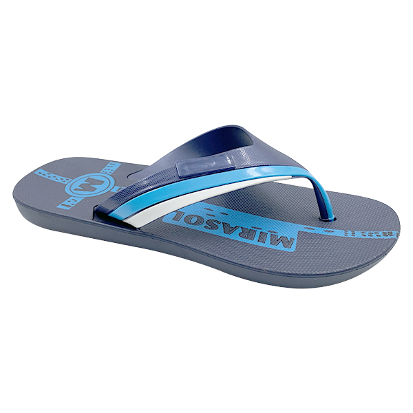 New men's flip flops with color blocking for beach wear and anti slip outdoor men's flip flops