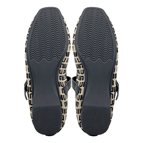 New flat heel French style Mary Jane single shoe black versatile boat shoes