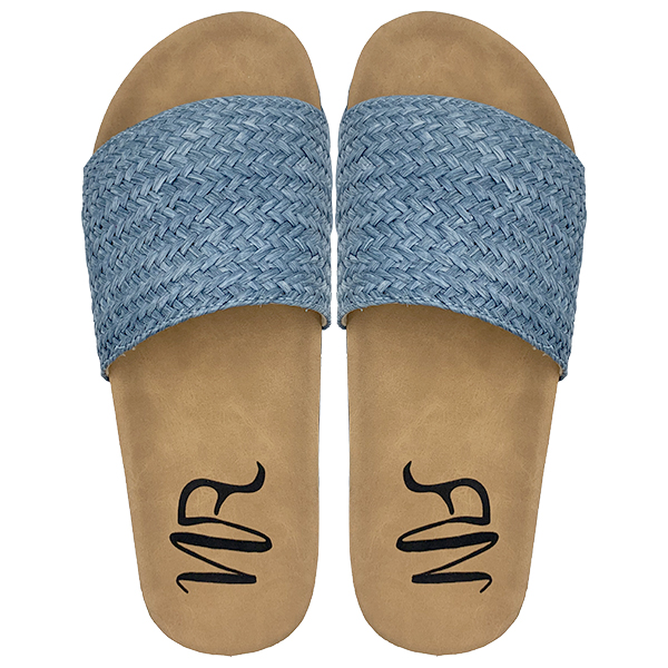New thick soled slippers for women worn on the outside with a 5CM hemp rope heel and a straight toe exposed fashion sandals