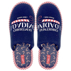 Autumn and winter home warm indoor plush bag with anti slip and odorless cotton slippers for men