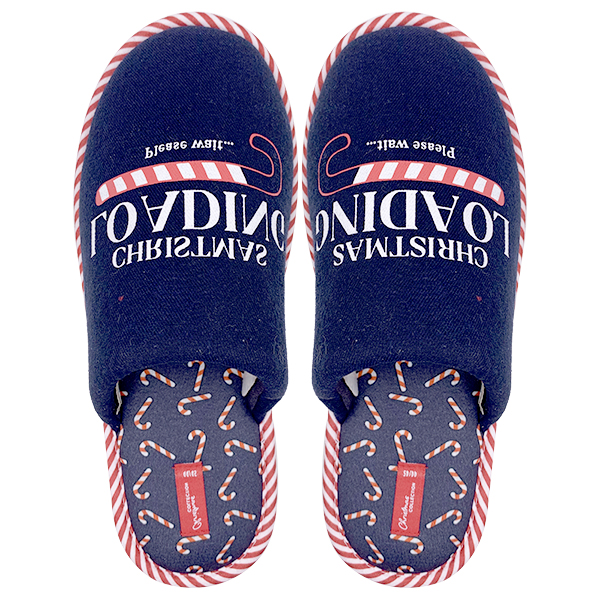 Autumn and winter home warm indoor plush bag with anti slip and odorless cotton slippers for men