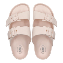 Light pink EVA lightweight anti slip casual shower slippers Haken outdoor beach slippers women's summer