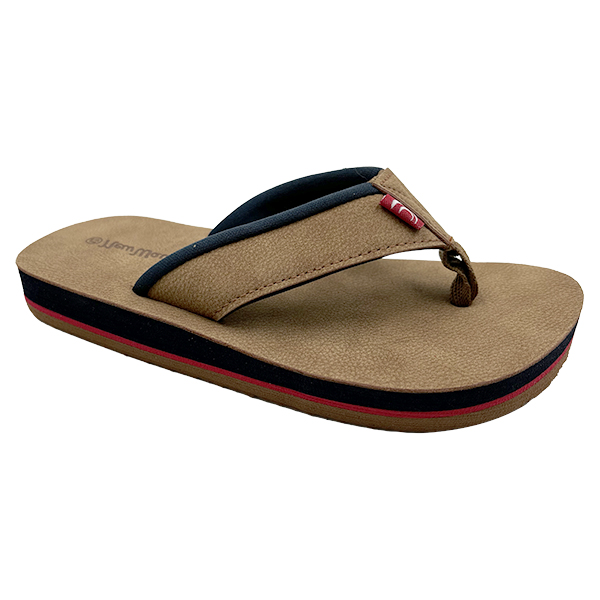 Boys' summer outdoor wear anti slip soft bottom cute indoor flip flops parent-child beach slippers