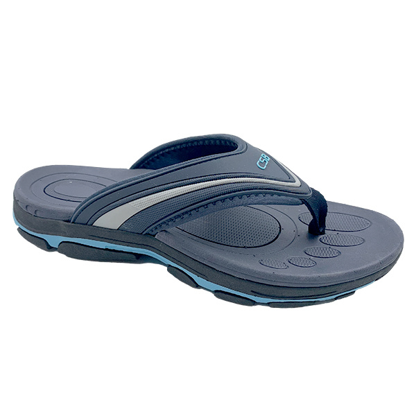 Summer thick bottom flip flops with clamp feet for men anti slip wear-resistant casual and versatile beach flip flops trend