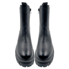 Cowhide version genuine leather Martin boots women's British style mid leg boots thick soled chimney women's boots Chelsea short boots