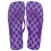 Printed square head seaside flip-flops a new product 