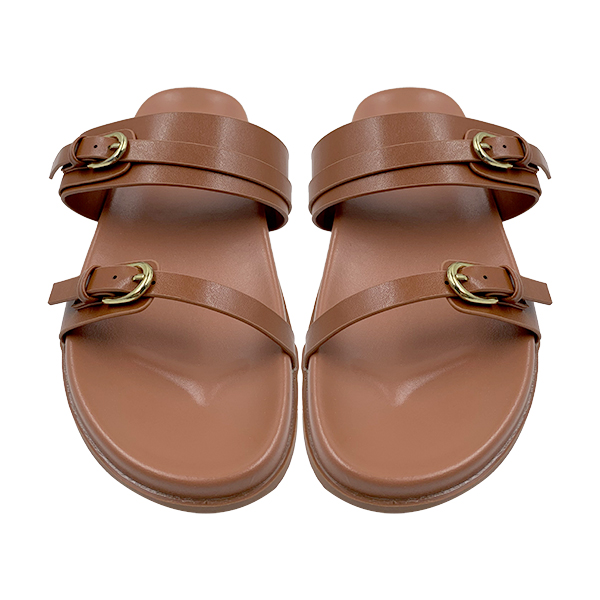 Summer Outerwear 2025 New Thick Bottom Belt Buckle Anti slip Outdoor Vacation Beach One line Cool Slippers for Women