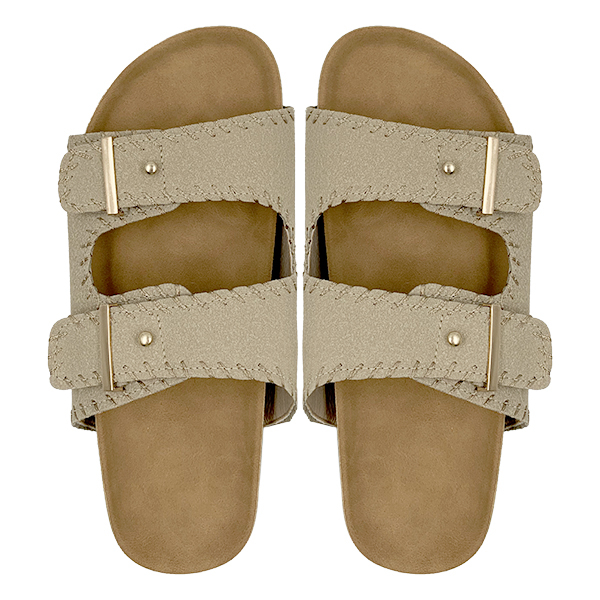 Women's soft soled Boken sandals for outdoor wear summer retro casual versatile leather comfortable beach shoes thick soled straight drag