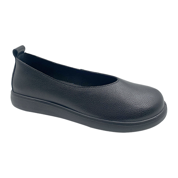New versatile leather single shoe with soft sole and soft surface comfortable flat shoe