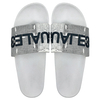 Summer couple slippers men's and women's outdoor wear graffiti home versatile one line mop