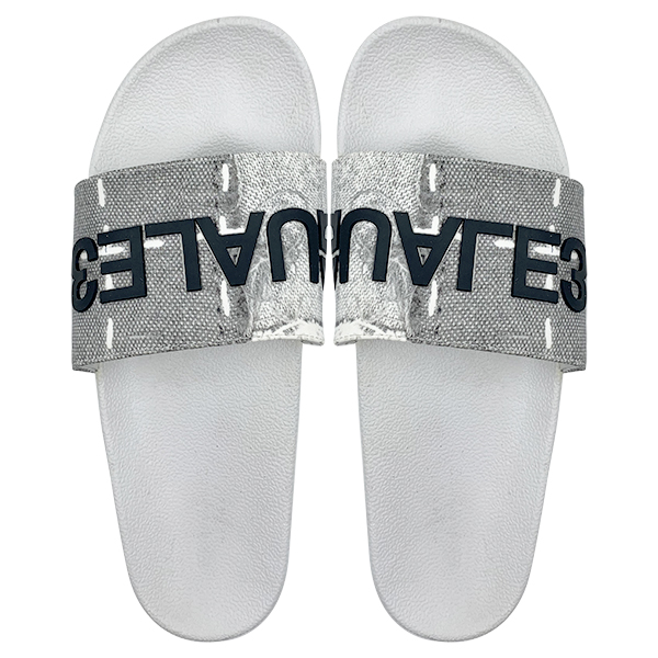 Summer couple slippers men's and women's outdoor wear graffiti home versatile one line mop