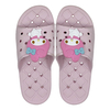 EVA integrated cartoon bathroom slippers with water leakage anti slip soft bottom and breathability