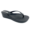 Flip flops women's slope heels internet famous high heels thick soled beach sandals summer cool slippers