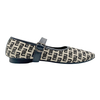 New flat heel French style Mary Jane single shoe black versatile boat shoes