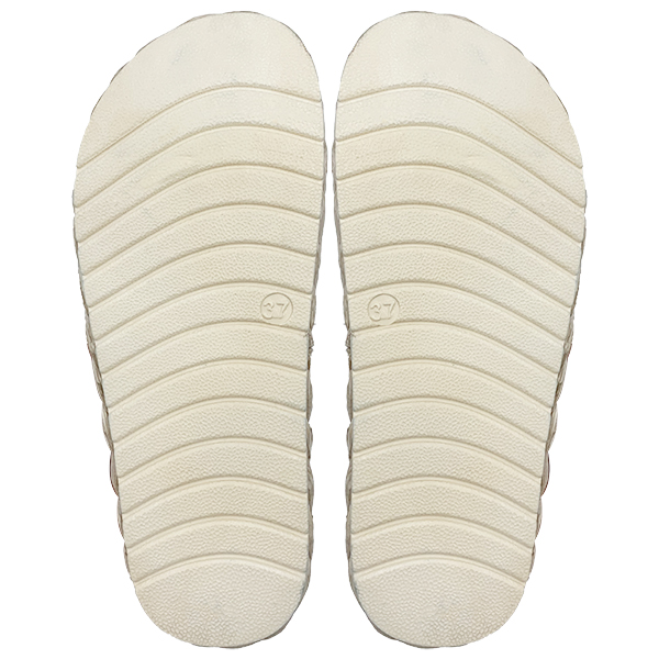 New thick soled slippers for women worn on the outside with a 5CM hemp rope heel and a straight toe exposed fashion sandals