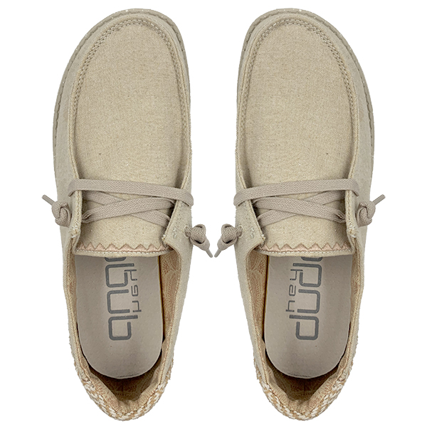 New canvas knitted sandals for men and women summer edition lazy casual shoes