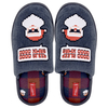 Autumn and winter home warm indoor plush bag with anti slip and odorless cotton slippers for men