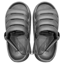 New Thick Bottom Sandals Versatile Velcro Flat Slippers for Height Increase Men and Women Same Style Slippers Couple Shoes