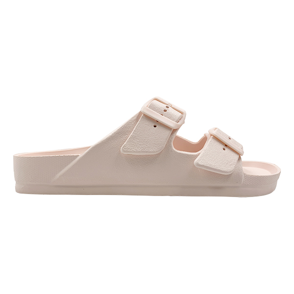 Light pink EVA lightweight anti slip casual shower slippers Haken outdoor beach slippers women's summer