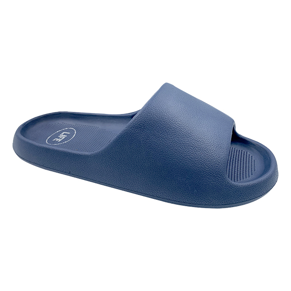 New navy blue EVA foot poop feeling fashionable men's summer outerwear home anti odor straight drag