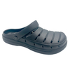 Thick soled perforated shoes for men and women for summer wear 2025 new seaside beach anti slip toe cap height increasing cool slippers