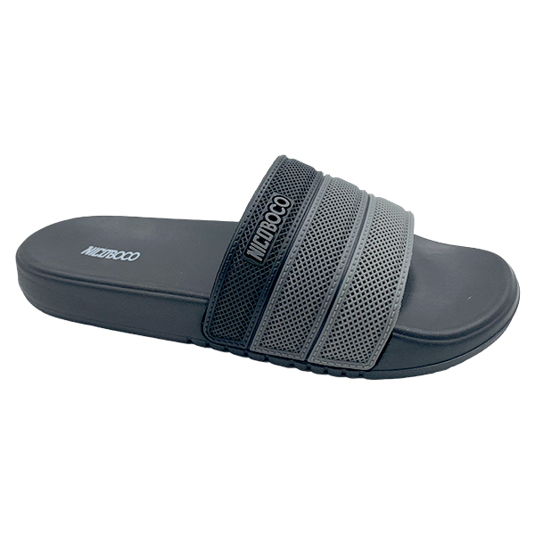 Men's slippers popular high-end simple men's one line slippers for summer outdoor wear with a feeling of stepping on poop cool slippers