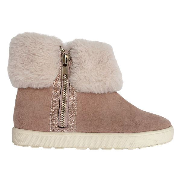 Snow boots for girls and children hairy boots winter warm cotton shoes snow shoes girls' thick short boots