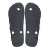 PVC white smooth strip flip flops comfortable and non slip internet red sandals beach shoes