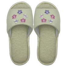 Four Seasons Fragrance Indoor Home Anti slip Breathable Sweat Absorbing Fabric Cotton Slippers