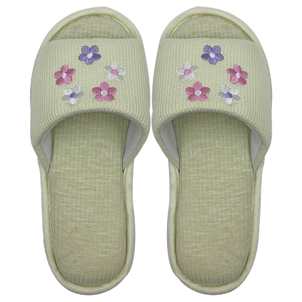 Four Seasons Fragrance Indoor Home Anti slip Breathable Sweat Absorbing Fabric Cotton Slippers