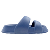 Navy blue thick soled two character slippers for women living in the bathroom non slip soft sole for showering wearing women's shoes outside