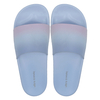 Gradient upper blue one-piece slippers can be worn externally simple women's shoes slippers