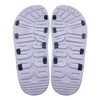 Purple women's thick soled two character sandals are casual and versatile shoes for daily wear. They are lightweight breathable and can be worn as beach sandals