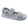 Grey men's sandals are casual and versatile shoes for daily wear They are lightweight breathable and can be worn as beach sandals