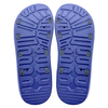 Navy blue men's thick soled two character sandals for daily wear lightweight and breathable suitable for outdoor beach wear