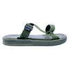 Military green sandals for men's casual and comfortable daily versatile shoes lightweight and breathable beach sandals